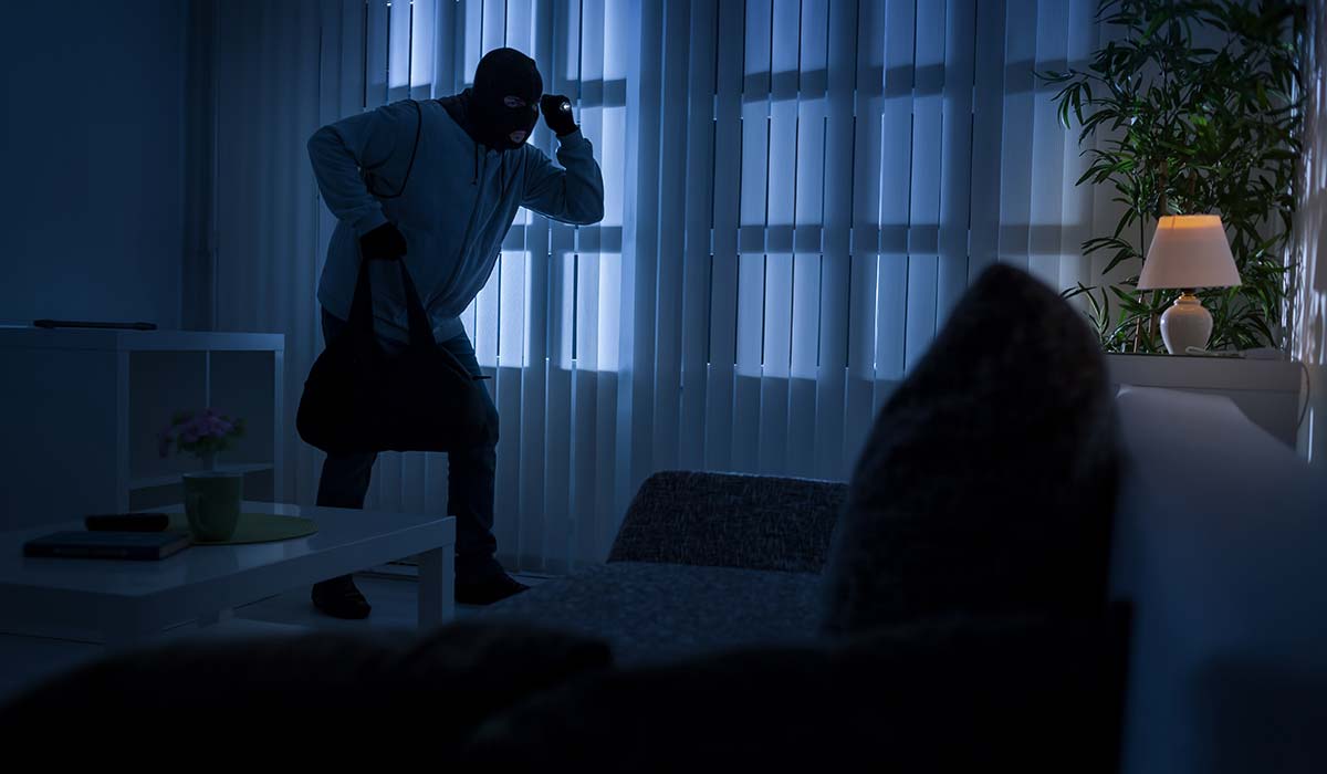 What should I do to find out who robbed my house?