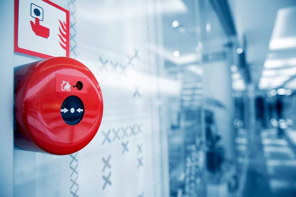 How does a fire alarm system work