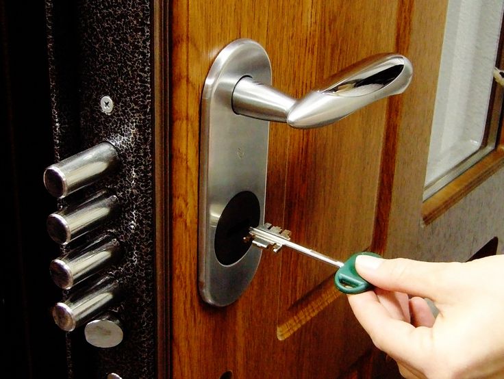 How to open a locked bathroom door without a key?